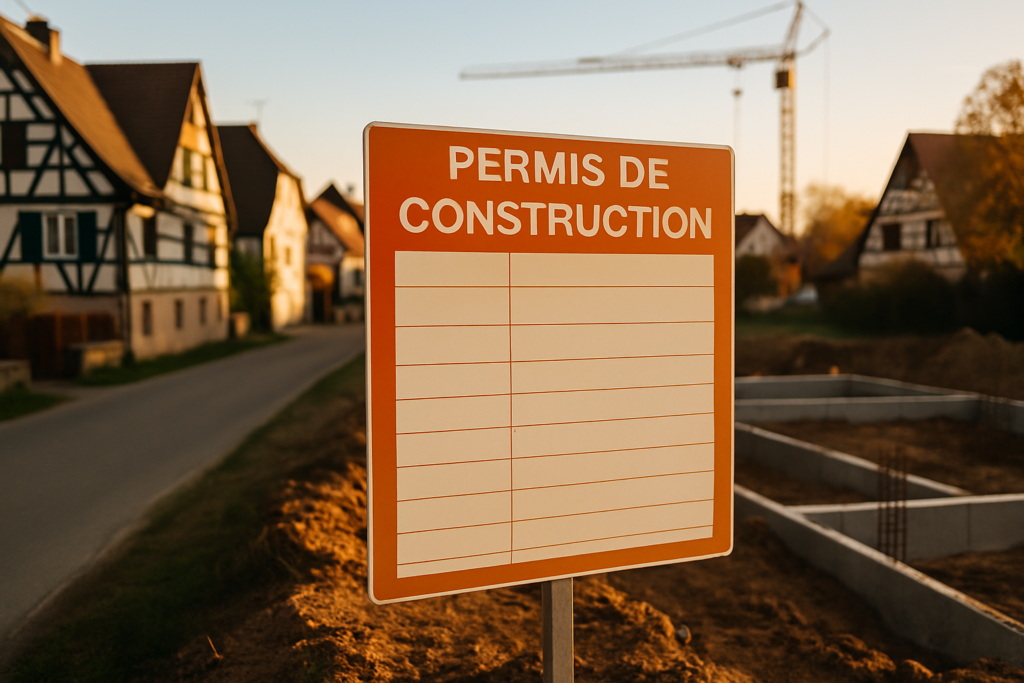 Panneau de permis de construire : obligations, dimensions et erreurs à éviter en 2026