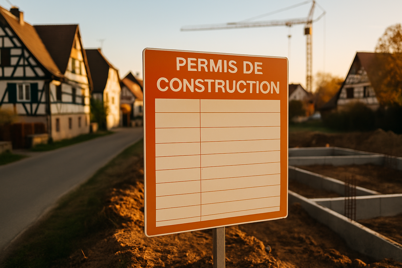 Panneau de permis de construire : obligations, dimensions et erreurs à éviter en 2026
